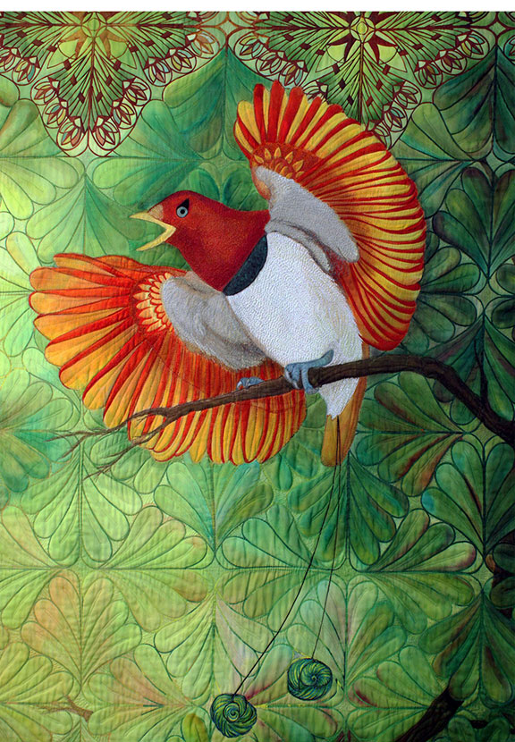 King Bird of Paradise detail